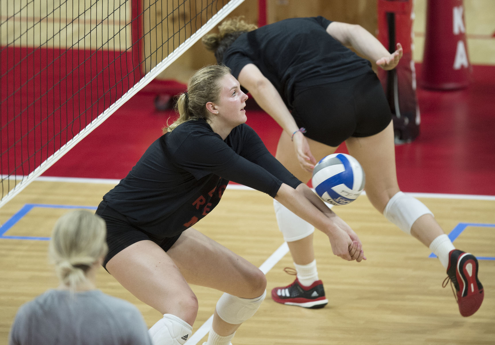 Nebraska Volleyball Practice, 8.10